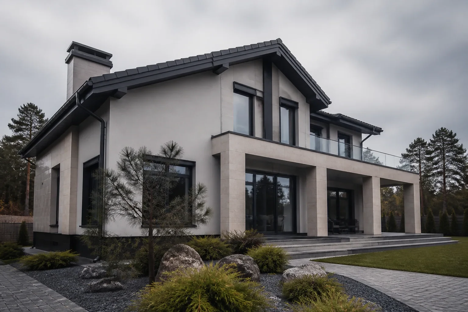 Refined contemporary property interior