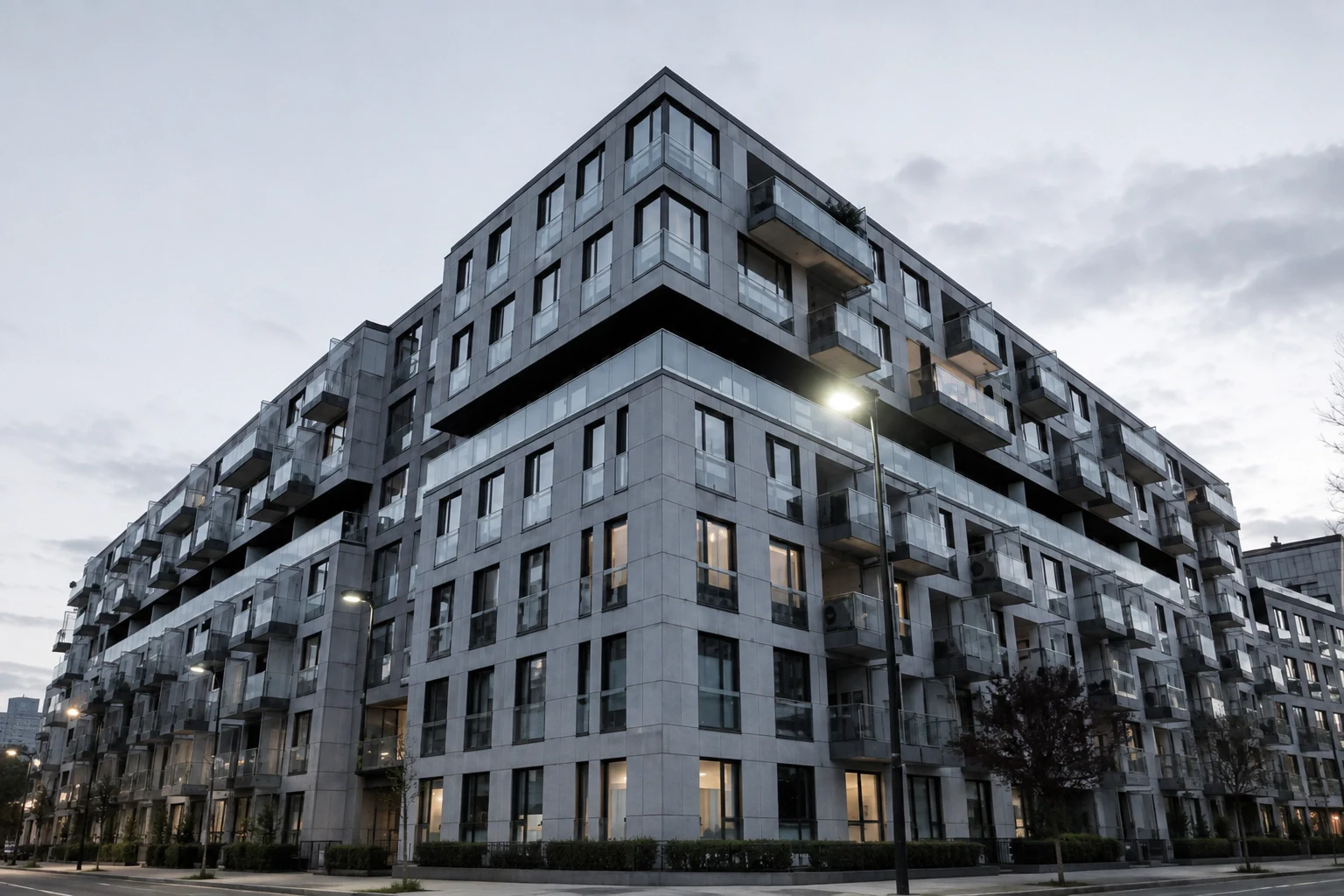 Contemporary multi-storey property